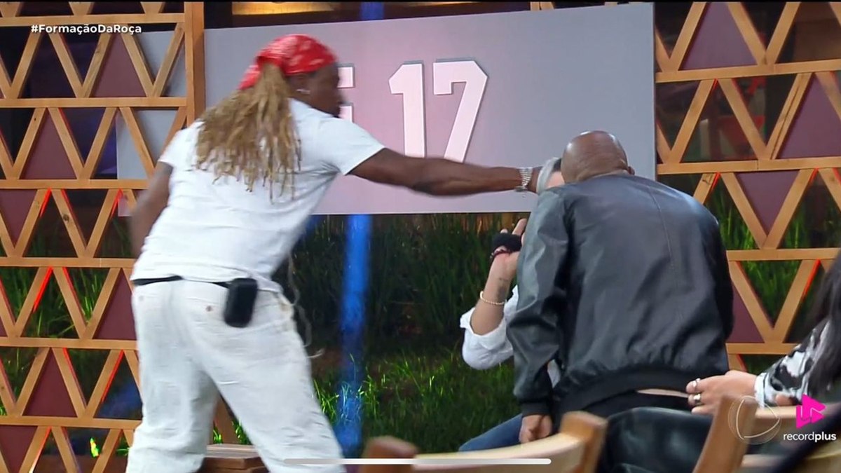 Creo Kellab agride Fabiano e é expulso do reality da Record