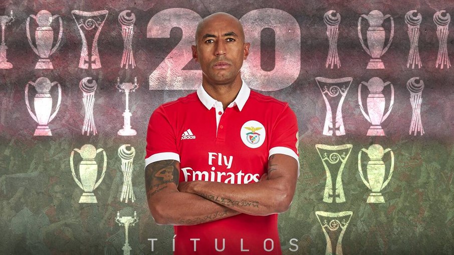 Luisão soma 20 títulos no Benfica