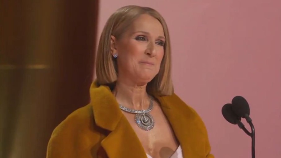 Céline Dion fez aparição surpresa no 'Grammy 2024'
