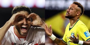 Calleri se declara a Neymar e revela torcida pelo Brasil na Copa