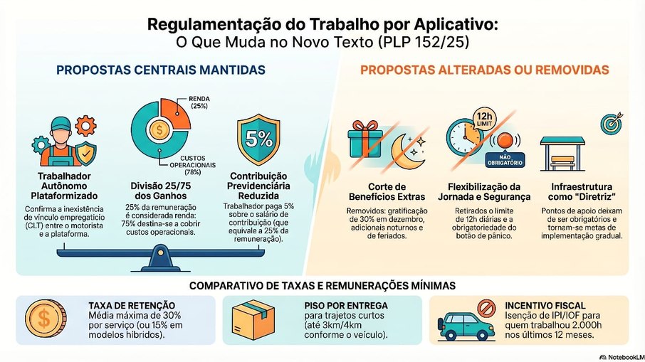 Como era a proposta inicial e qual a nova