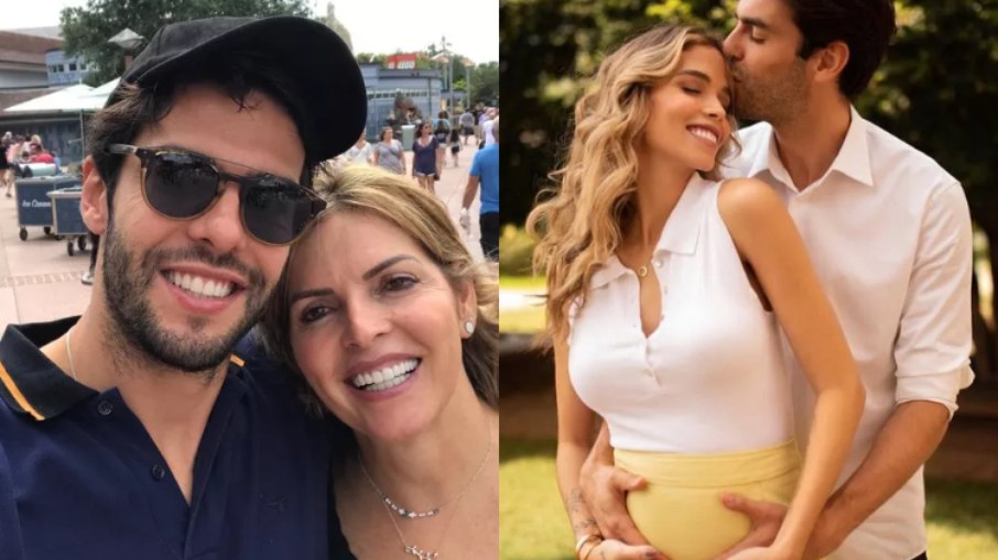 Mãe de Kaká comemora gravidez de Carol Dias