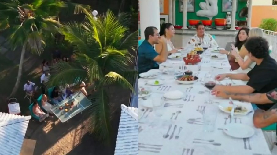 Zeca Pagodinho adora fazer reuniões em família