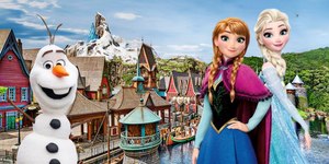 A nova área de Frozen na Disney de Paris não é inédita no mundo