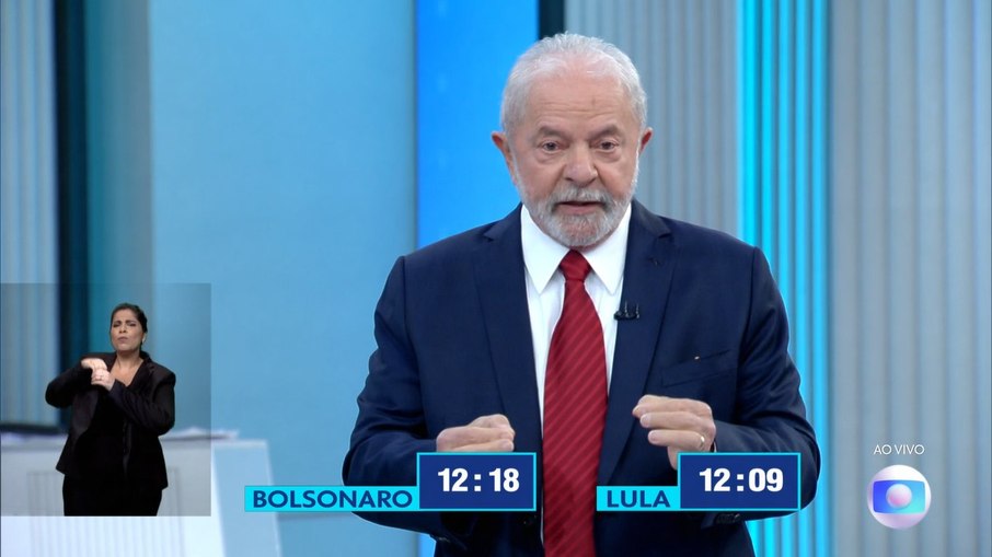 Debate da Globo reuniu Lula e Bolsonaro antes do segundo turno
