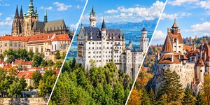Os 10 castelos e palácios mais populares da Europa em 2026