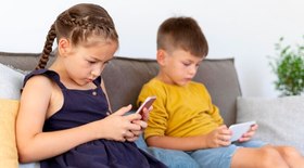 Crianças menores e o vício em celular e tecnologia