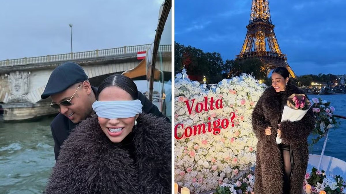 MC Ryan e Giovanna Roque reatam namoro com declaração em Paris MC Ryan e Giovanna Roque reatam namoro com declaração em Paris