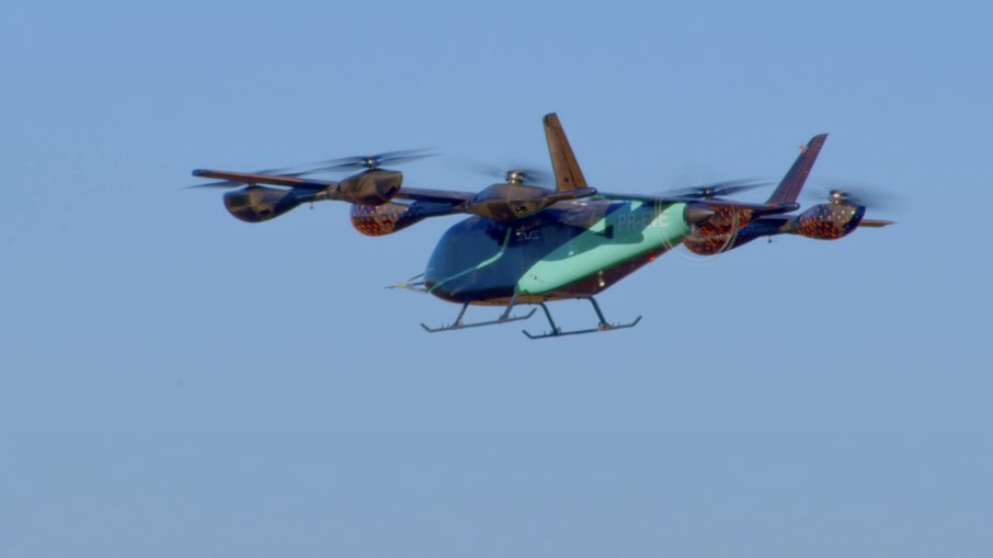 Carro voador (eVTOL) da Eve Air Mobility