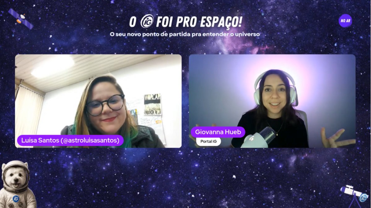 Luísa Santos, engenheira mecânica, é a convidada do podcast iG Foi Pro Espaço Luísa Santos, engenheira mecânica, é a convidada do podcast iG Foi Pro Espaço