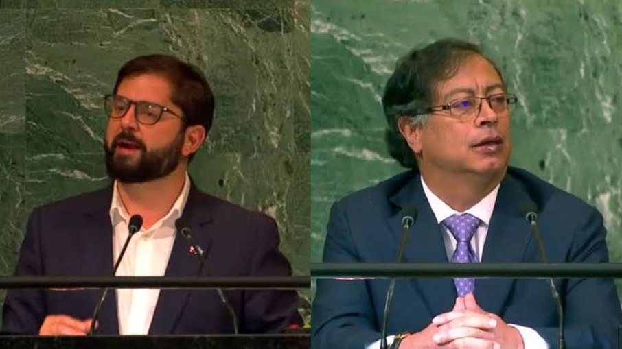 Presidentes do Chile e da Colômbia fizeram suas estreias no Debate Geral