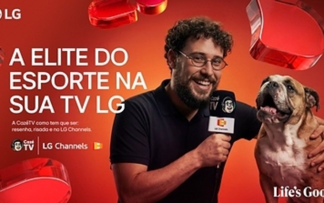 LG Channels anuncia a chegada da CazéTV ao seu portfólio de canais