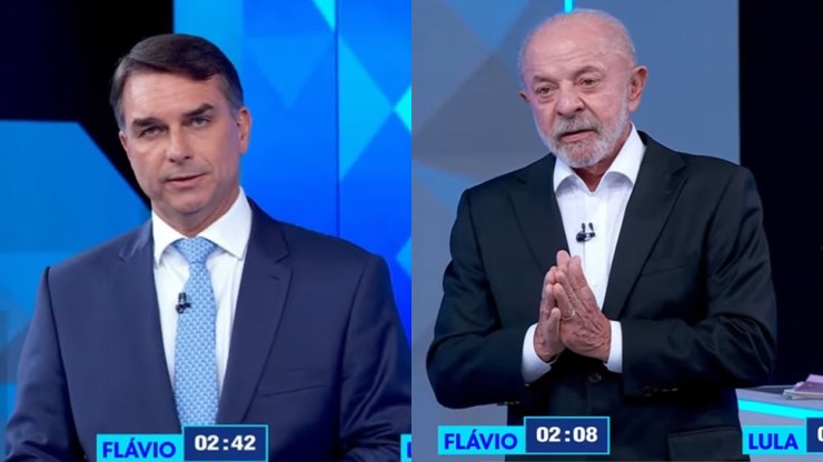 Datafolha: Flávio tem 51%, e Lula, 49% dos votos válidos