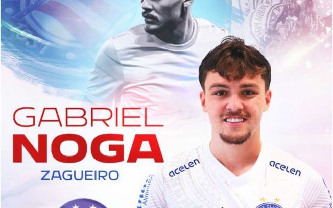 Bahia oficializa a contratação do zagueiro Gabriel Noga