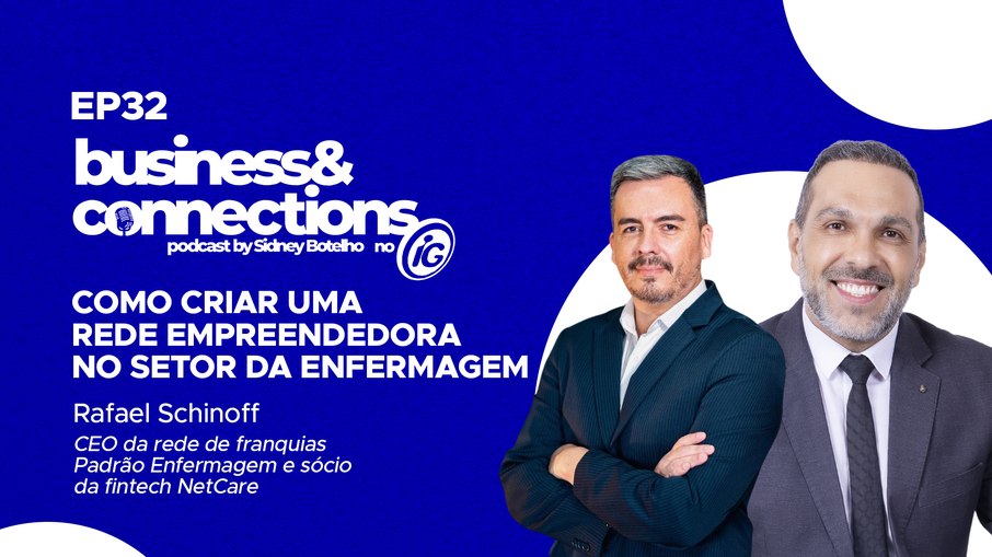 Rafael Schinoff é o convidado do Business & Connections Rafael Schinoff é o convidado do Business & Connections