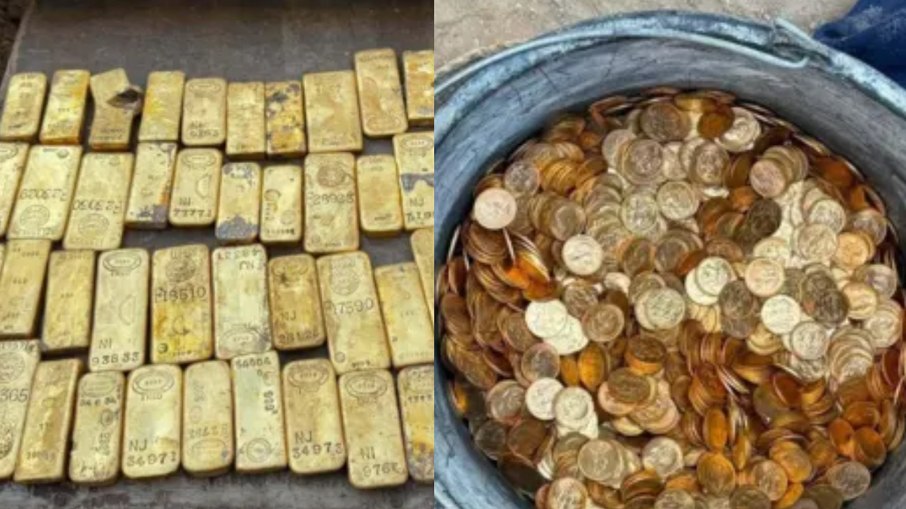 Pedreiros encontram tesouro de R$ 54 milhões escondido em casa na Bélgica
