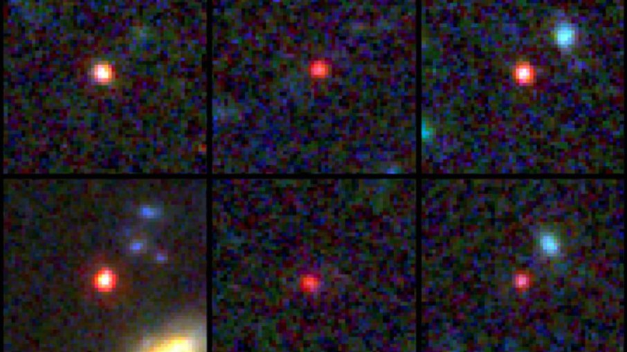 James Webb identificou seis possíveis galáxias super massivas