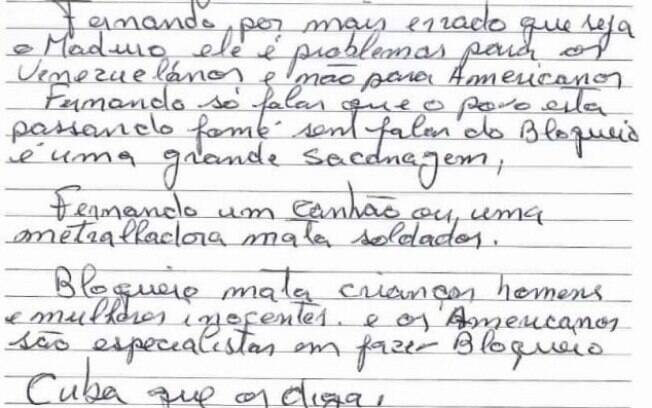 Carta de Lula traz mensagem crítica aos Estados Unidos e relembra Cuba