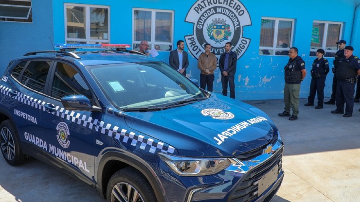 Guarda Municipal de Louveira recebe nova viatura