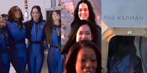 Veja o momento em que Katy Perry entra no foguete