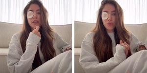 Romana Novais alerta sobre risco de estética após lesão nos olhos