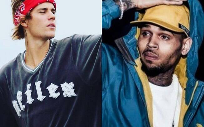 Chris Brown recebe mensagem de apoio de Justin Bieber