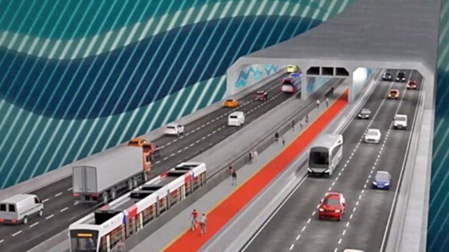 Cetesb emite licença ambiental para leilão do túnel Santos-Guarujá Cetesb emite licença ambiental para leilão do túnel Santos-Guarujá