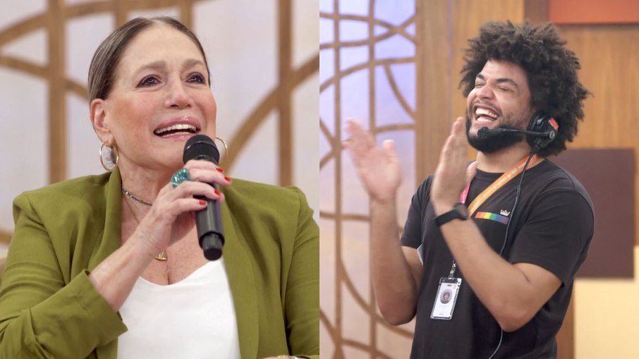 Susana Vieira deu cantada no 'Encontro com Patrícia Poeta'