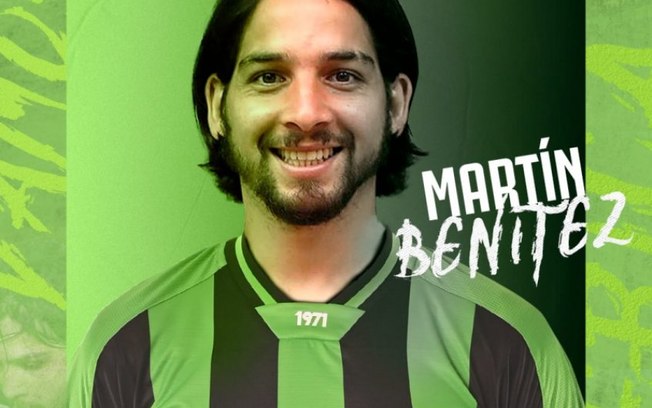 América-MG anuncia contratação do meio-campista Martín Benítez, por empréstimo
