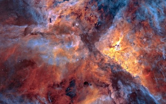Destaque da NASA: centro da Nebulosa Carina é a foto astronômica do dia