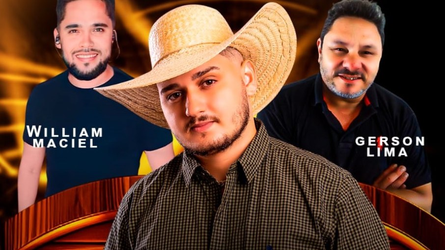 Biu do Piseiro, William Maciel  e Gerson Lima se apresentam no Villa Rosa nesta sexta-feira, 01 de novembro