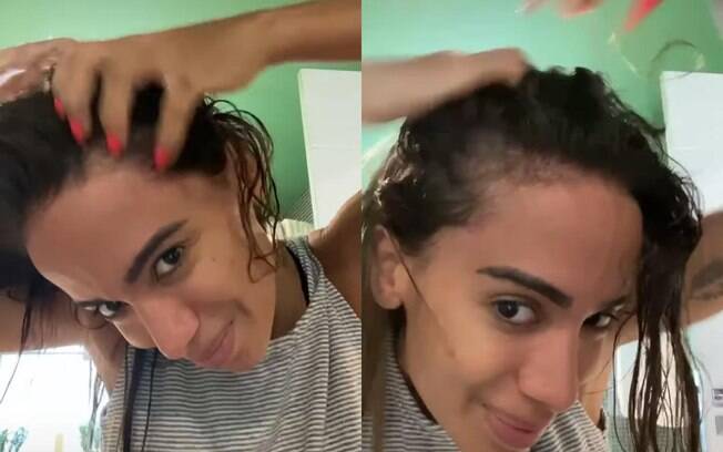 Anitta põe um ponto final nos boatos sobre ter raspado a cabeça