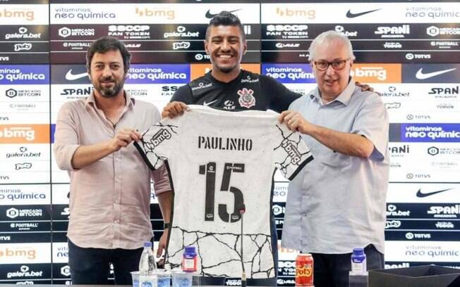 Apresentado, Paulinho fala sobre suas características e explica retorno ao Corinthians: 'Sou movido a desafios'