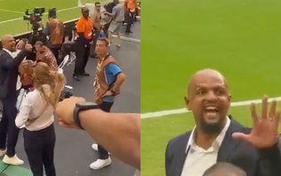 Felipe Melo é provocado por torcedores do Flamengo e rebate; veja