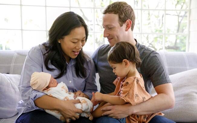 Mark Zuckerberg e Priscilla Chan publicaram texto sobre o nascimento de August