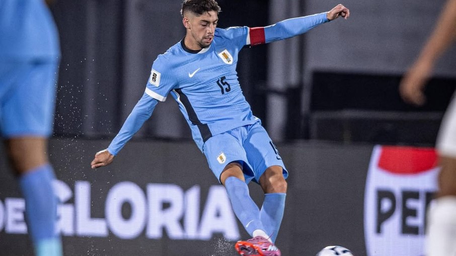 Fede Valverde é a estrela do Uruguai na Copa Fede Valverde é a estrela do Uruguai na Copa