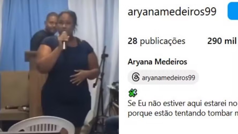 Aryana Medeiros expôs traição no Instagram