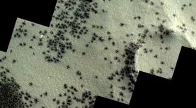 Aranhas em Marte? Entenda as imagens feitas por sonda