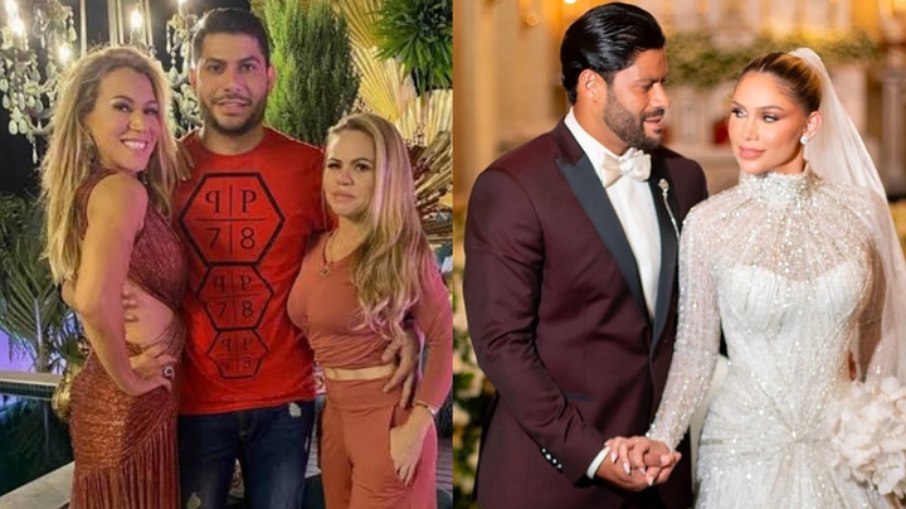 Hulk Paraíba foi casado com Iran Ângelo por 12 anos; após o término, começou a se relacionar com a sobrinha da ex, Camila Ângelo