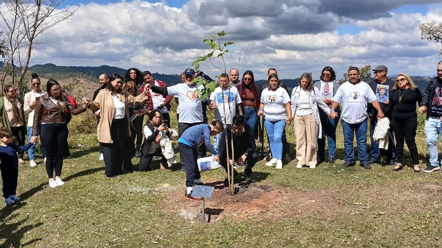 Ipê-Branco foi plantado em homenagem às 62 vítimas do Voo 2283