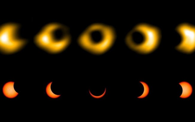 Eclipse solar anular é filmado em ondas de rádio pela primeira vez