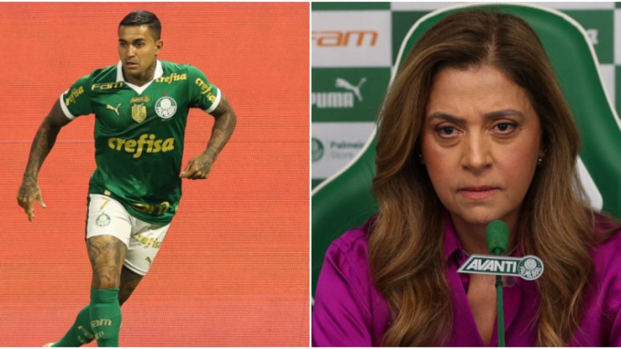 Dudu e Leila Pereira vivem clima pouco amigável no Palmeiras