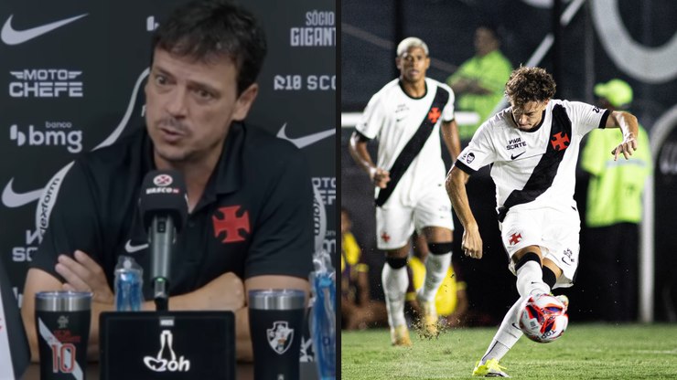 Diniz comenta forte bronca em jogadores do Vasco: "Coisa amorosa"