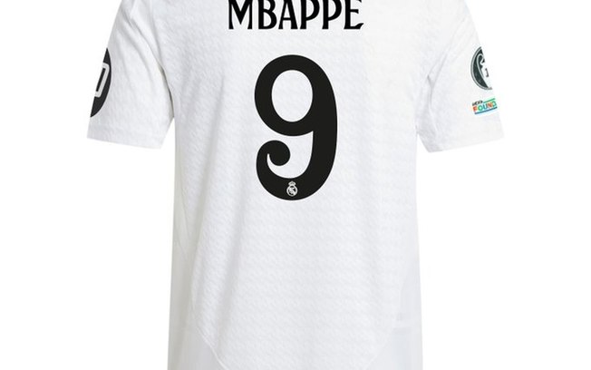 Mbappé será o camisa 9 do Real Madrid - Foto: Divulgação Mbappé será o camisa 9 do Real Madrid - Foto: Divulgação