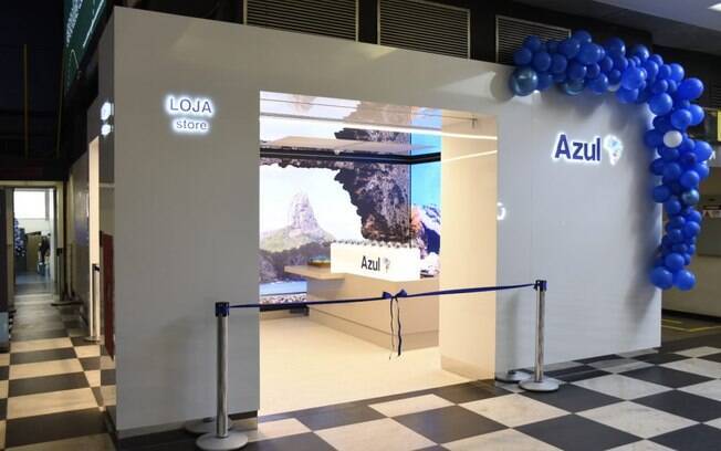 Azul inaugura loja em Congonhas com novo conceito Azul inaugura loja em Congonhas com novo conceito