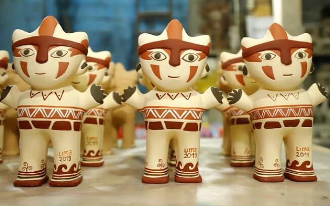 Os medalhistas dos Jogos Pan-Americanos de Lima 2019 receberão estatuetas do mascote da competição.