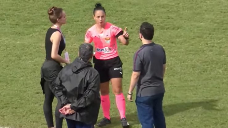 Suspeito de assédio contra médica em jogo é identificado
