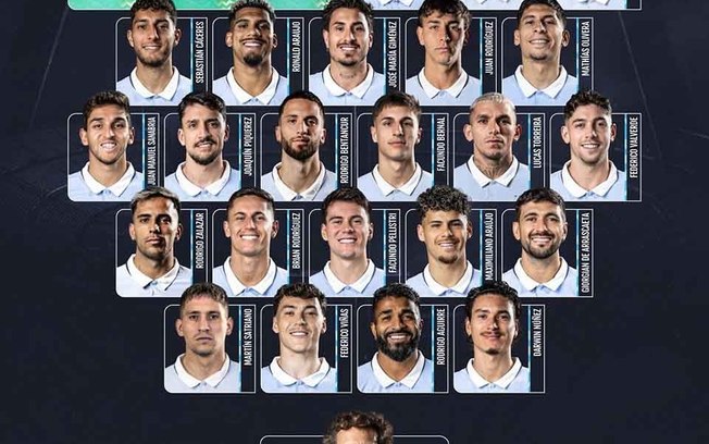 Forlán fez sua primeira convocação como treinador do Uruguai