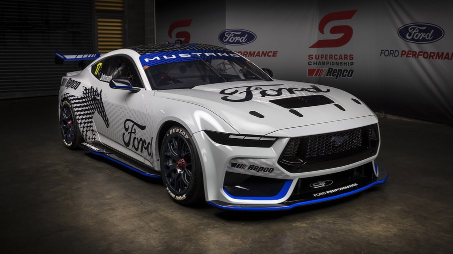 O novo Ford Mustang GT Supercar Gen3 tem muitas semelhanças com a versão de rua