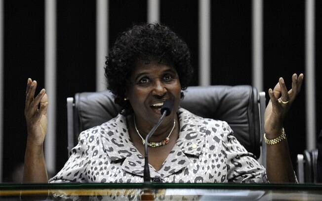 Benedita da Silva, deputada federal e candidata à prefeitura do Rio de Janeiro (RJ)